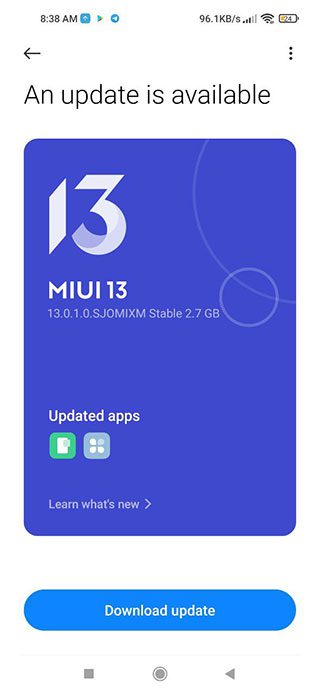 Выпущено глобальное обновление MIUI 13 для Redmi Note 9